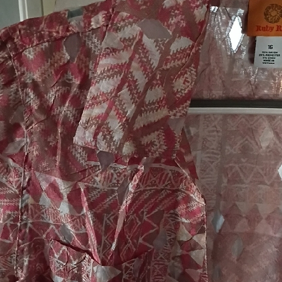 Ruby Rd. Pink Camisole - Picture 4 of 10